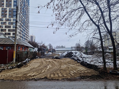 «Зелёный сад» строит новый участок дороги в Московском районе